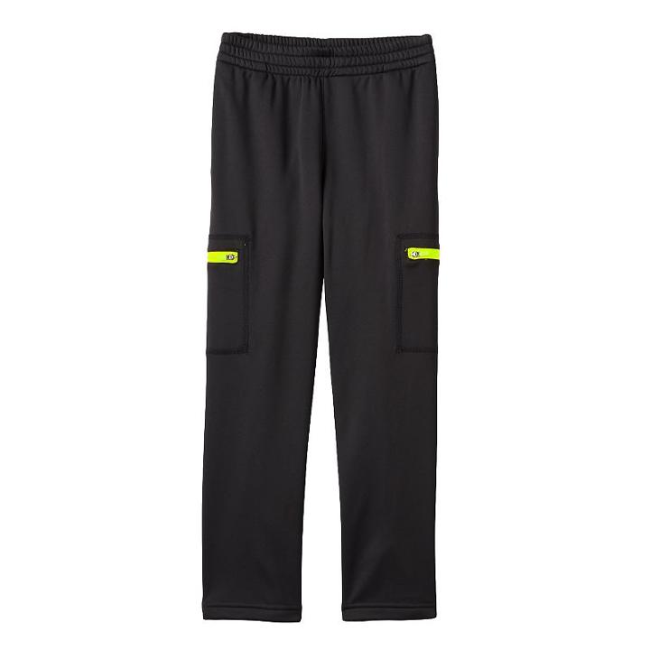 Boys 4-10 Jumping Beans&reg; Fleece-lined Performance Cargo Pants, Boy's, Size: 4, Black