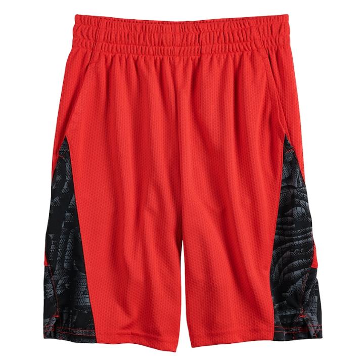 Boys 8-20 Tek Gear&reg; Galaxy Basketball Shorts, Size: M(10-12), Med Red