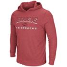 Men's Arkansas Razorbacks Thermal Hooded Tee, Size: Xxl, Dark Red