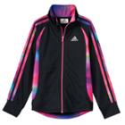 Girls 4-6x Adidas Watercolor Full-zip Score Keeper Jacket, Girl's, Size: 4, Oxford
