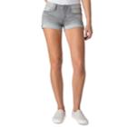 Juniors' Denizen From Levi's Cuffed Shortie Jean Shorts, Teens, Size: 17, Grey