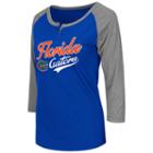 Women's Campus Heritage Florida Gators Meridian Baseball Tee, Size: Xl, Blue Other