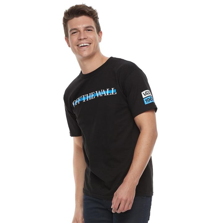 Boys 8-20 Vans Off The Wall Tee, Size: Small, Black