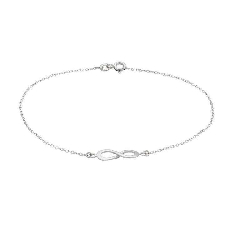 Sterling Summer Infinity Anklet, Women's, Size: 9, Silver