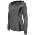 Women's Campus Heritage Texas Tech Red Raiders Money Quarter-zip Top, Size: Small, Silver
