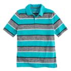 Boys 8-20 Urban Pipeline Striped Polo, Size: Xl, Turquoise/blue (turq/aqua)