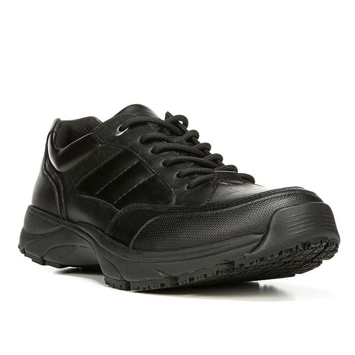 Dr. Scholl's Aiden Men's Work Shoes, Size: Medium (9), Black