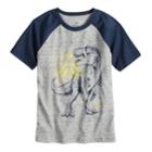Boys 4-7x Sonoma Goods For Life&trade; Raglan Graphic Tee, Size: 7, Light Grey