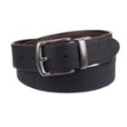 Men's Columbia Elevated Leather Reversible Casual Belt, Size: Medium, Dark Brown