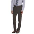 Men's Chaps Performance Classic-fit Shadow Wool-blend Comfort Stretch Flat-front Suit Pants, Size: 34x32, Med Green