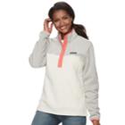 Women's Columbia Three Lakes Fleece Pullover Jacket, Size: Xl, Natural