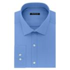 Men's Van Heusen Flex Collar Slim-fit Pincord Dress Shirt, Size: 17.5 36/37, Brt Blue