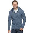Men's Sonoma Goods For Life&trade; Classic-fit Supersoft Fleece Hoodie, Size: Small, Dark Blue