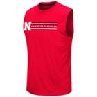 Men's Colosseum Nebraska Cornhuskers Circuit Muscle Tee, Size: Xl, Red Other