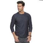 Men's Marc Anthony Slim-fit Textured French Terry Tee, Size: Xxl, Blue
