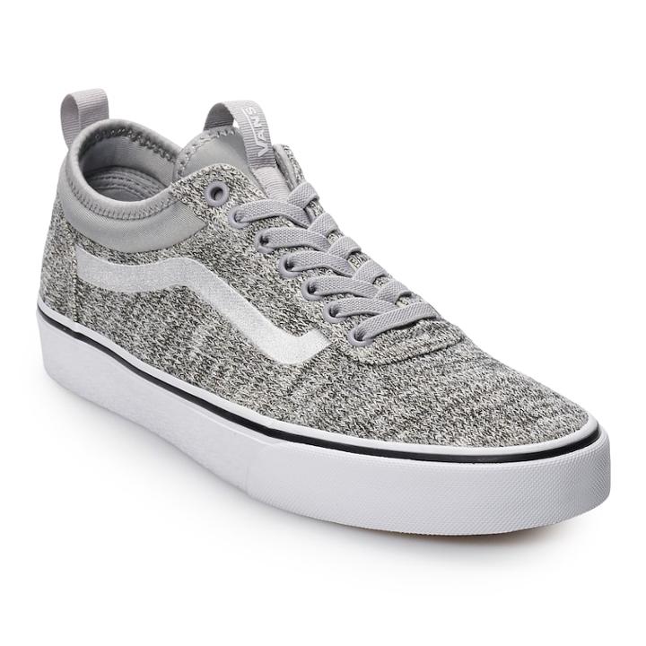 Vans Ward Alt Closure Men's Skate Shoes, Size: Medium (8), Light Grey