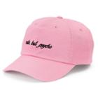 Women's So&reg; Cute, But Psycho Denim Baseball Cap, Med Pink