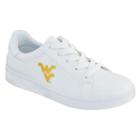 Women's West Virginia Mountaineers Jackie Shoes, Size: 7, White