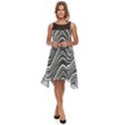 Women's Bethany Abstract Printed Shift Dress, Size: Small, Grey (charcoal)