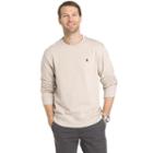 Men's Izod Advantage Sportflex Regular-fit Solid Performance Fleece Sweatshirt, Size: Xl, Med Beige