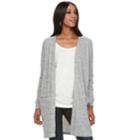 Women's Juicy Couture Embellished Cardigan, Size: Xs, Med Grey