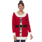 Women's Us Sweaters Holiday Tunic, Size: Xl, Red