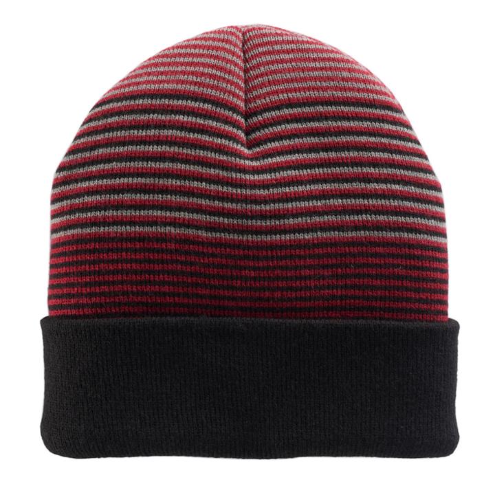 Boys Tek Gear&reg; Striped Beanie, Red