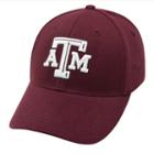 Adult Top Of The World Texas A & M Aggies One-fit Cap, Men's, Dark Red