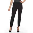 Petite Napa Valley Millenium Pull On Skinny Pants, Women's, Size: 6 Petite, Black