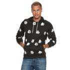 Men's Mickey Mouse Pull-over Hoodie, Size: Small, Black