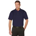 Men's Grand Slam Classic-fit Stretch Performance Golf Polo, Size: Xxl, Med Blue