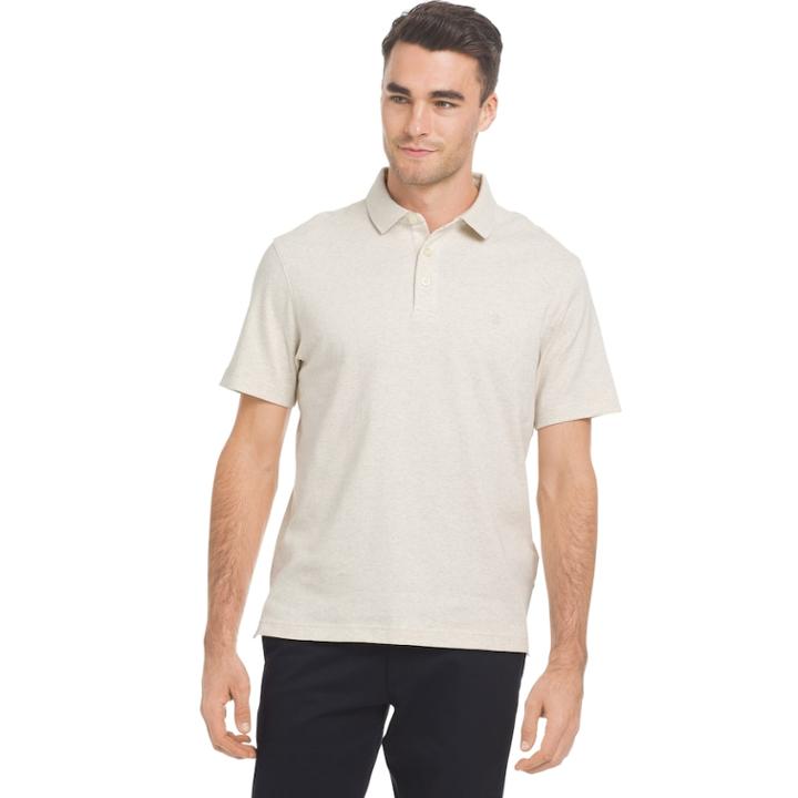 Men's Izod Classic-fit Soft Touch Interlock Polo, Size: Xl, Dark Beige