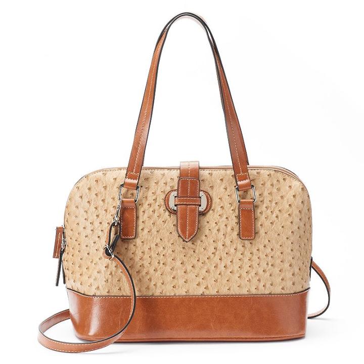 Mondani Lara Dome Satchel, Women's, Med Beige