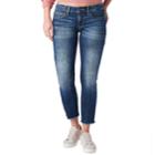 Juniors' Denizen From Levi's Low-rise Slim Ankle Jeans, Teens, Size: 11, Dark Blue