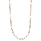Long Chain Link Necklace, Women's, Pink