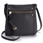 Juicy Couture Zippy Large Crossbody Bag, Women's, Black