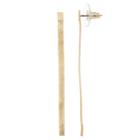 Lc Lauren Conrad Snake Chain Nickel Free Linear Drop Earrings, Women's, Gold