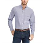 Men's Chaps Classic-fit Patterned Stretch Button-down Shirt, Size: Xxl, Purple