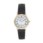 Seiko Women's Core Leather Solar Watch - Sup304, Black