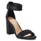 Lc Lauren Conrad Admirer Women's High Heel Sandals, Size: 9.5, Black