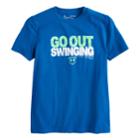 Boys 8-20 Under Armour Go Out Swinging Tee, Size: Xl, Blue
