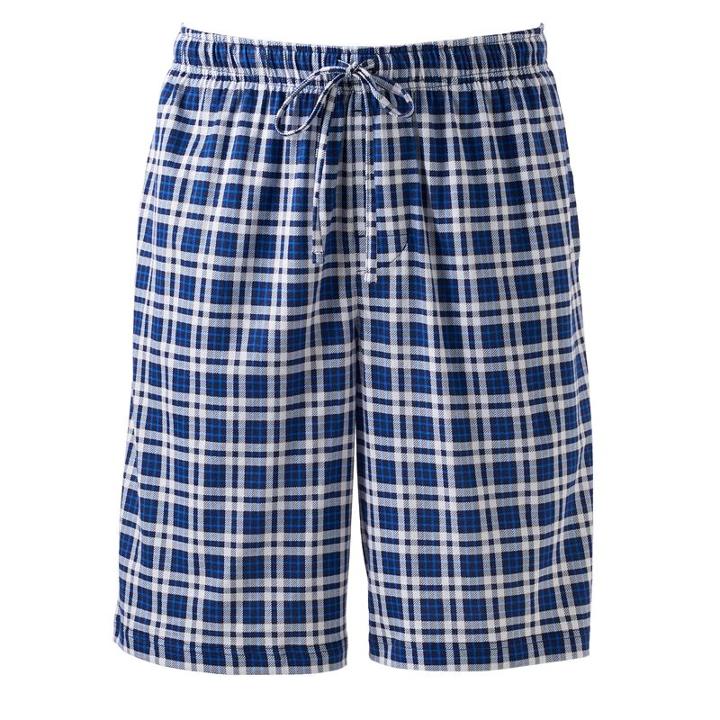 Men's Croft & Barrow&reg; True Comfort Sleep Shorts, Size: Large, Dark Blue