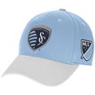 Adult Adidas Sporting Kansas City Authentic Team Flex-fit Cap, Size: L/xl, Blue