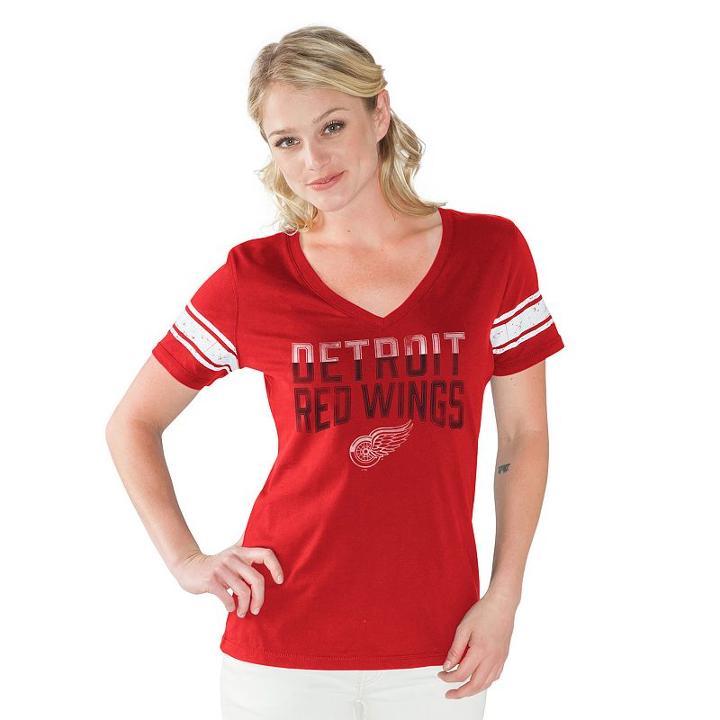 Women's Detroit Red Wings First Pick Tee, Size: Small