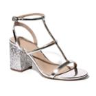 2 Lips Too Too Shiftie Women's High Heel Sandals, Size: Medium (9), Silver