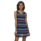 Juniors' Speechless Sleeveless Striped Dress, Girl's, Size: Xs, Dark Pink