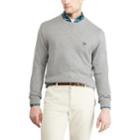 Men's Chaps Regular-fit Crewneck Sweater, Size: Small, Grey