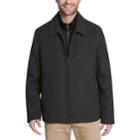 Men's Dockers Logan Wool-blend Open-bottom Bib Jacket, Size: Medium, Dark Grey