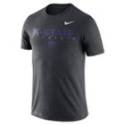 Men's Nike Kansas State Wildcats Facility Tee, Size: Medium, Char
