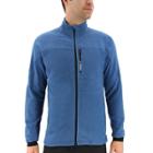 Men's Adidas Outdoor Terrex Tivid Polarfleece Jacket, Size: Xl, Med Blue